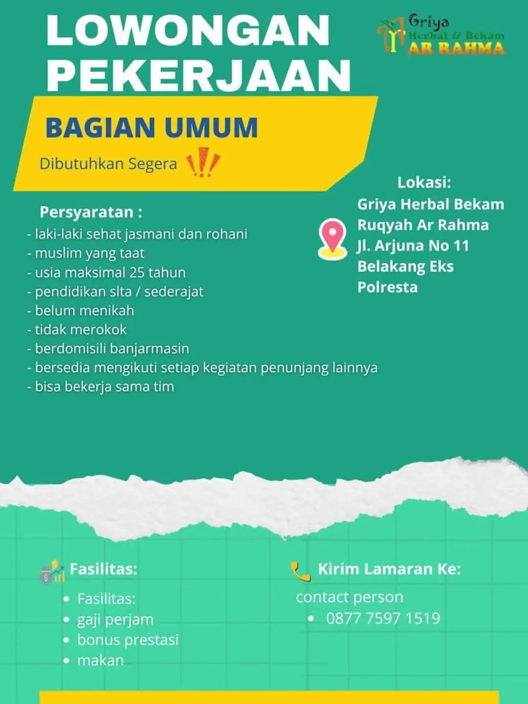 Logo Griya Herbal & Bekam Ar Rahma