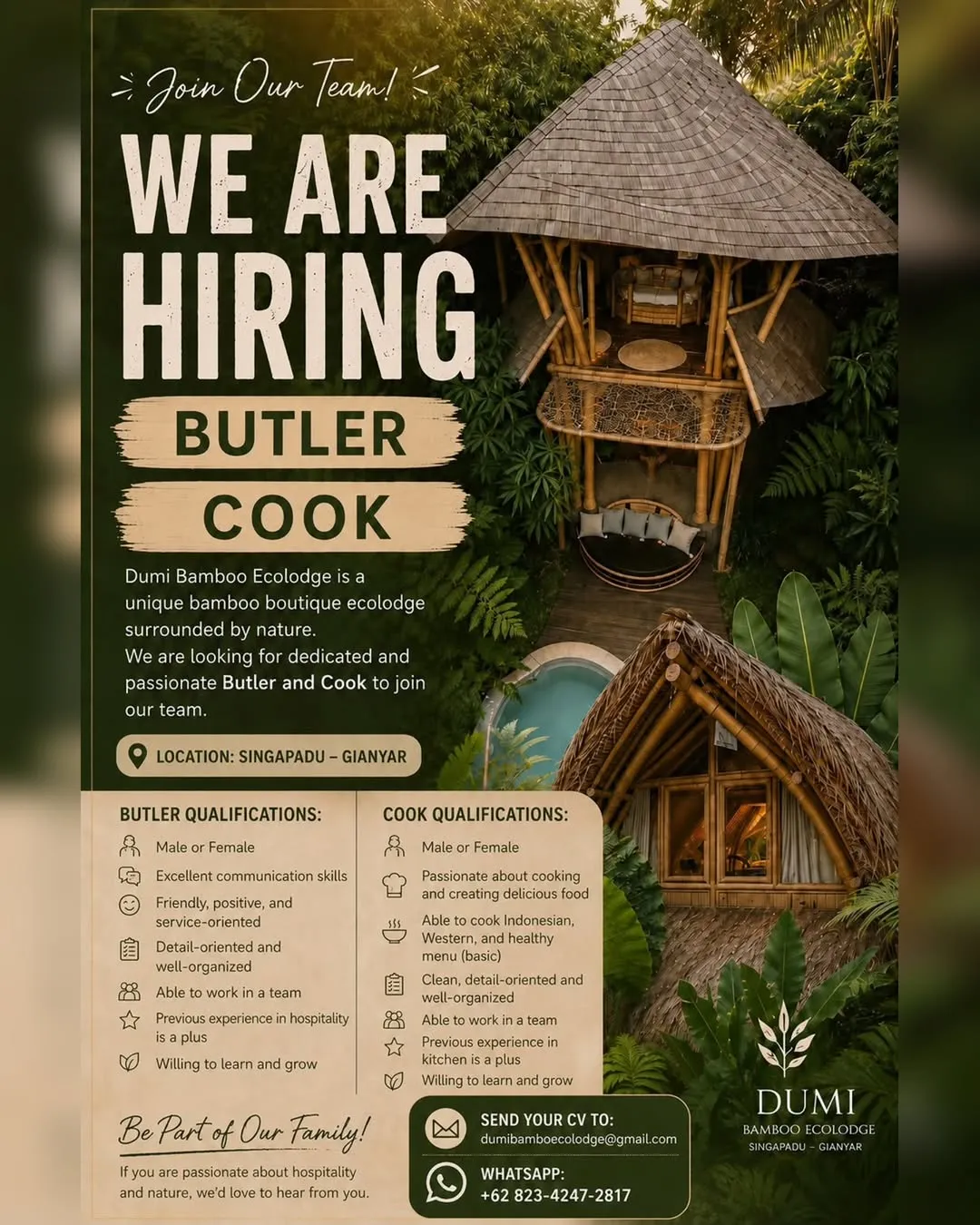 Logo Dumi Bamboo Ecolodge