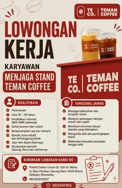 Logo teman coffee