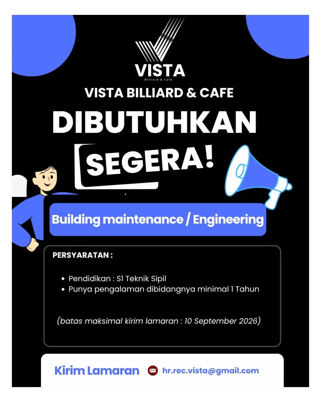 Logo Vista Billiard & Cafe