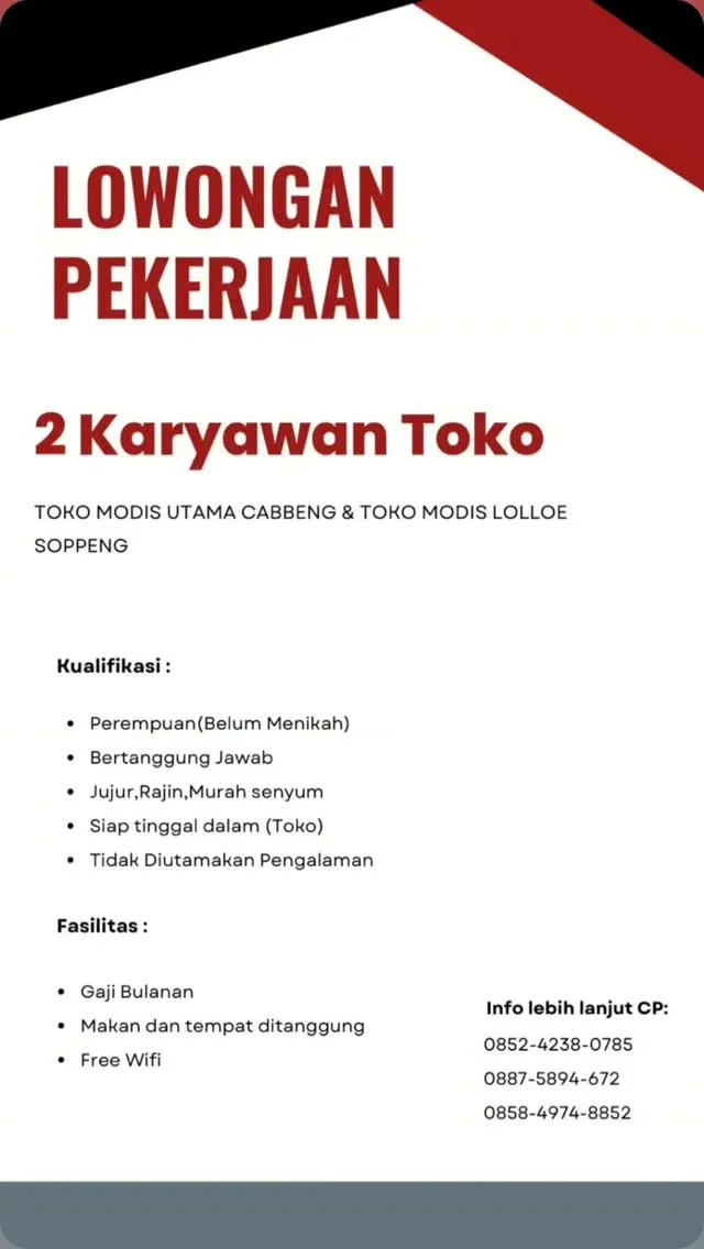 Logo ToKo MODIS UTAMA CABBENG & TOKO MODIS LOLLOE
