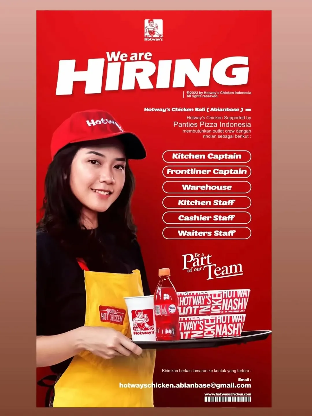 Logo Hotway's Chicken Bali