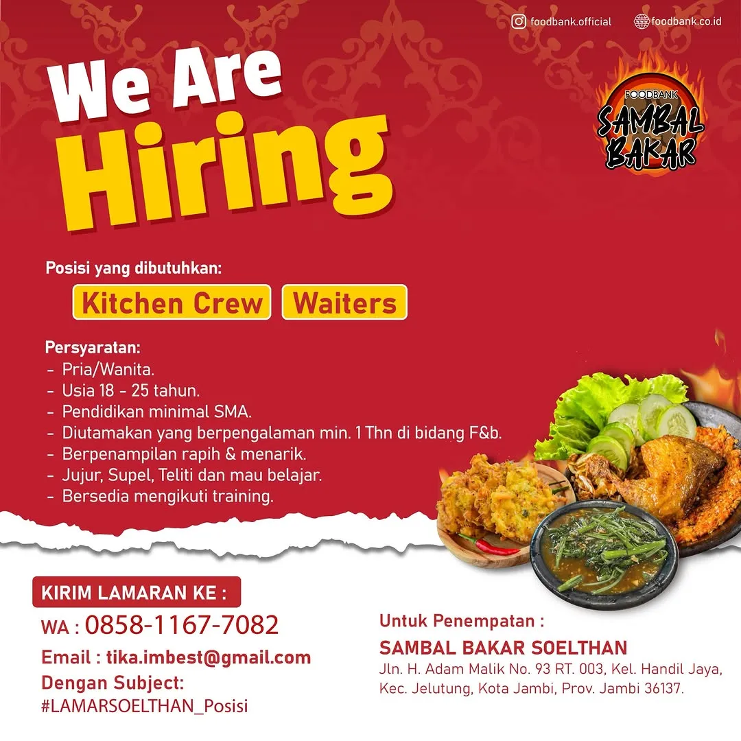 Logo Foodbank Sambal Bakar Soelthan