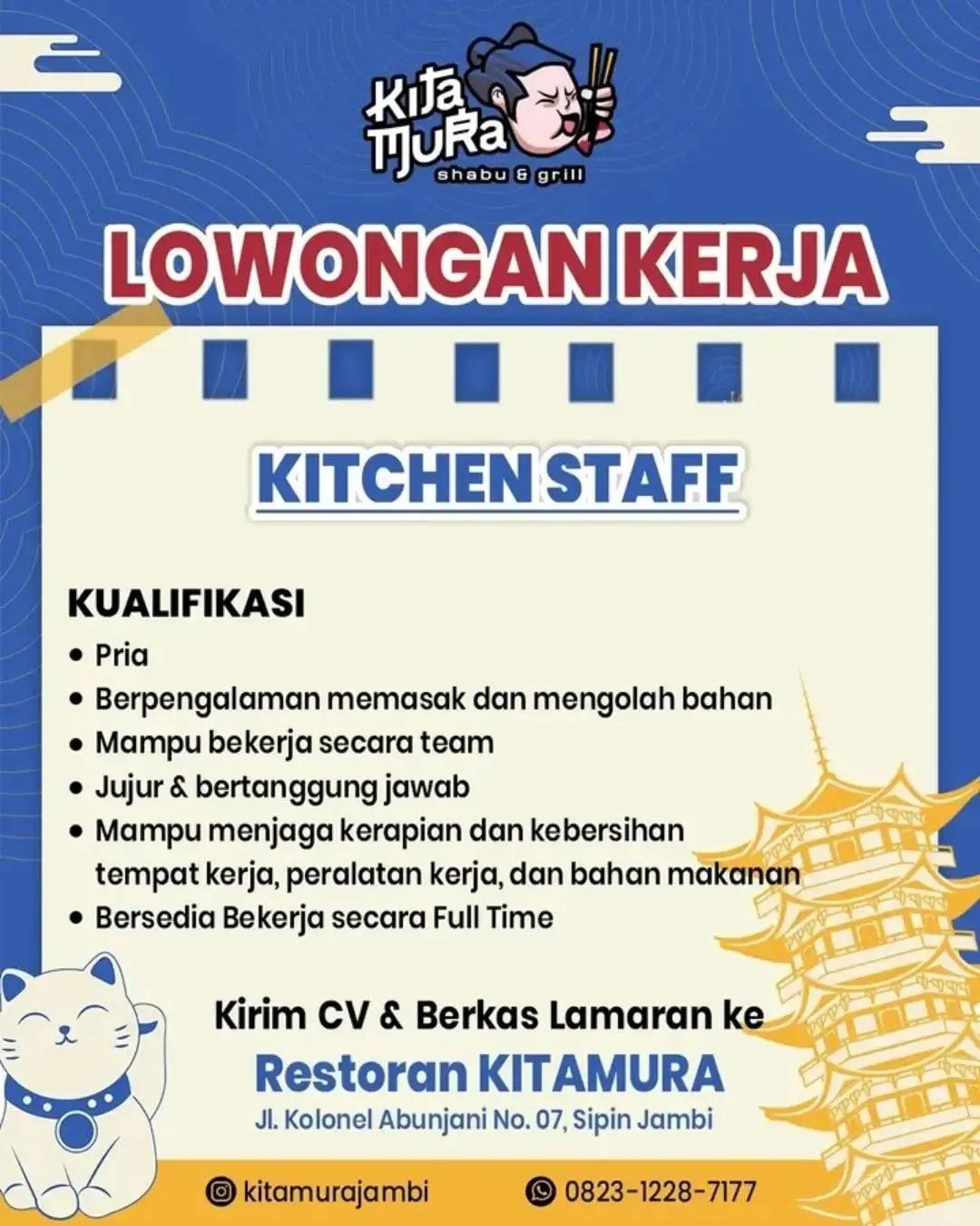 Logo Restoran KITAMURA