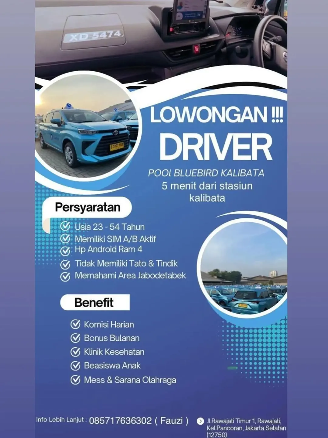 Logo Pool Bluebird Kalibata