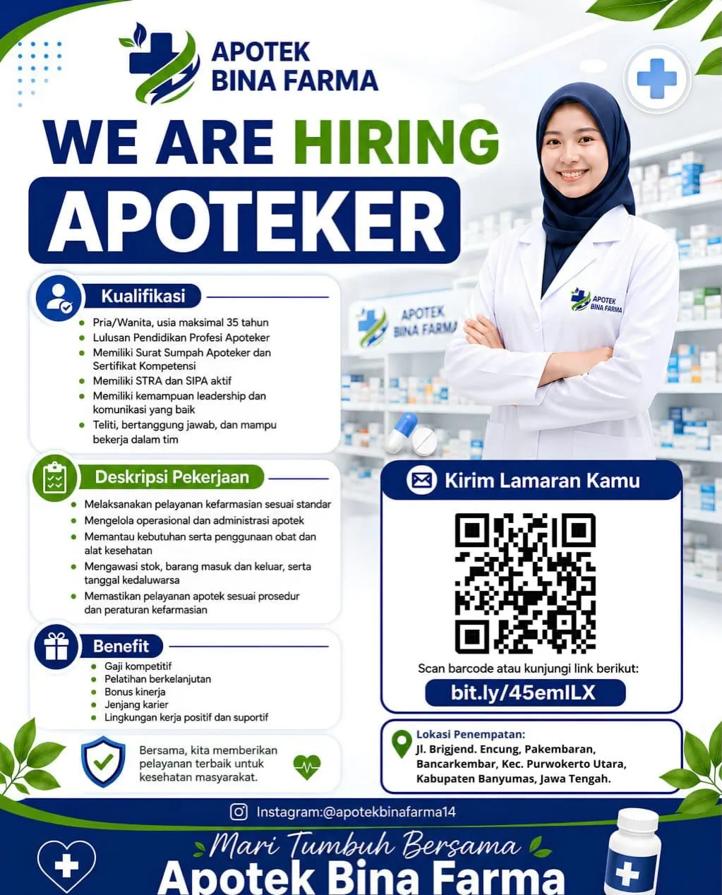 Logo Apotek Bina Farma