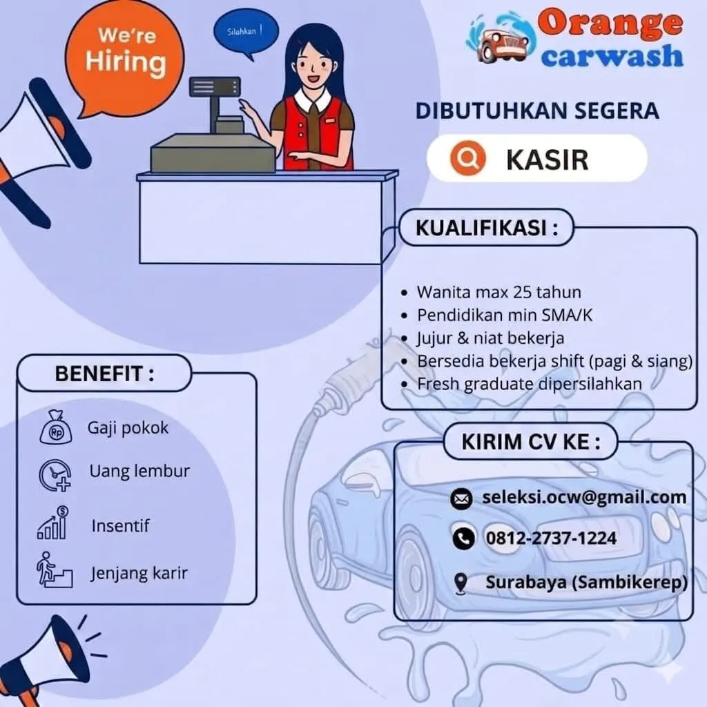 Logo Orange carwash