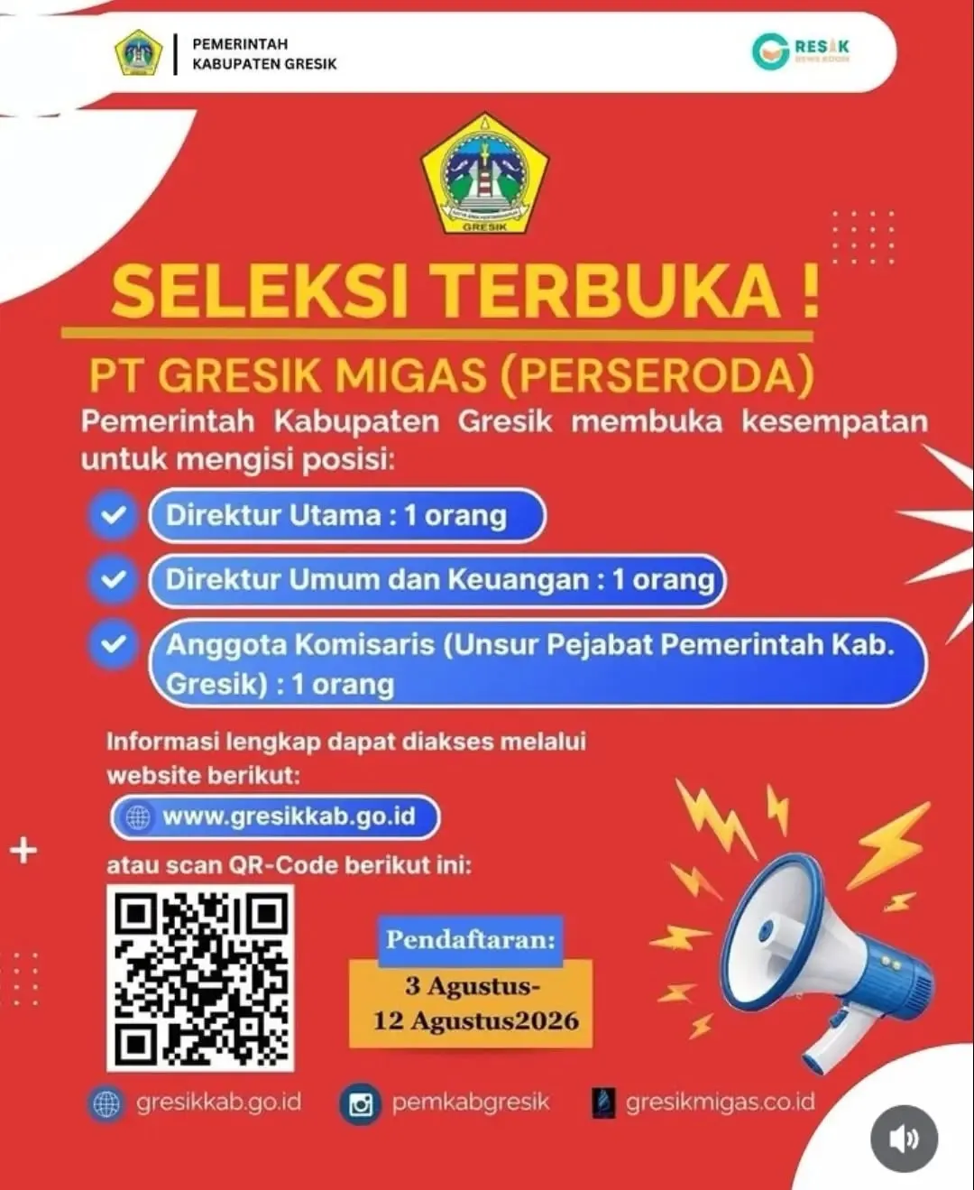 Logo PT GRESIK MIGAS (PERSERODA)