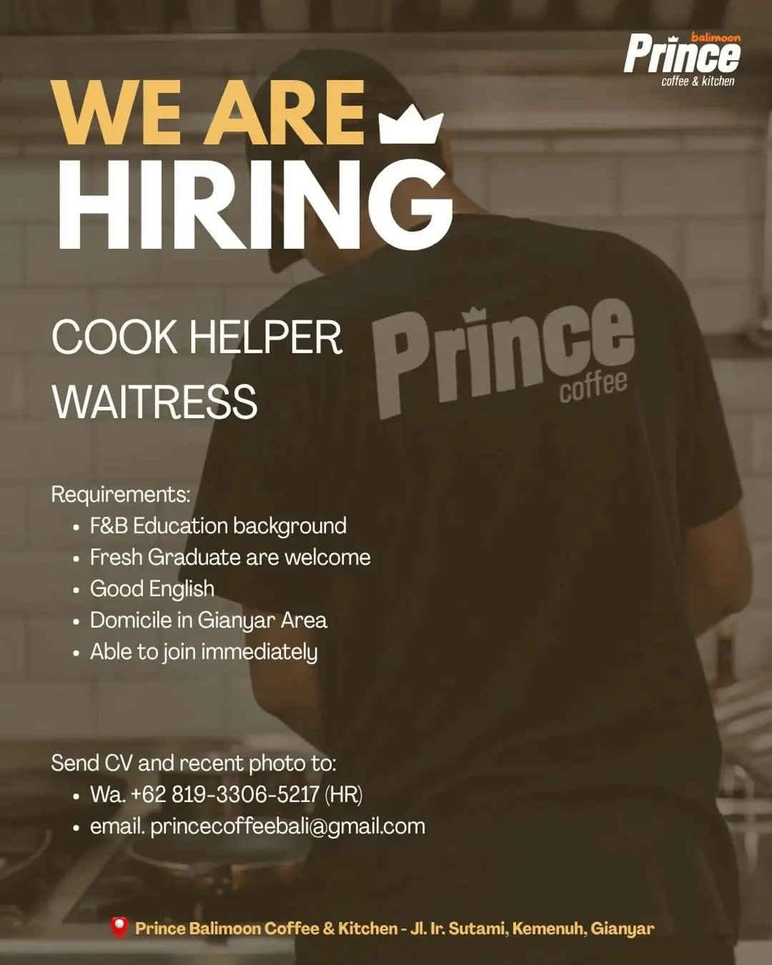 Logo Prince Balimoon Coffee & Kitchen
