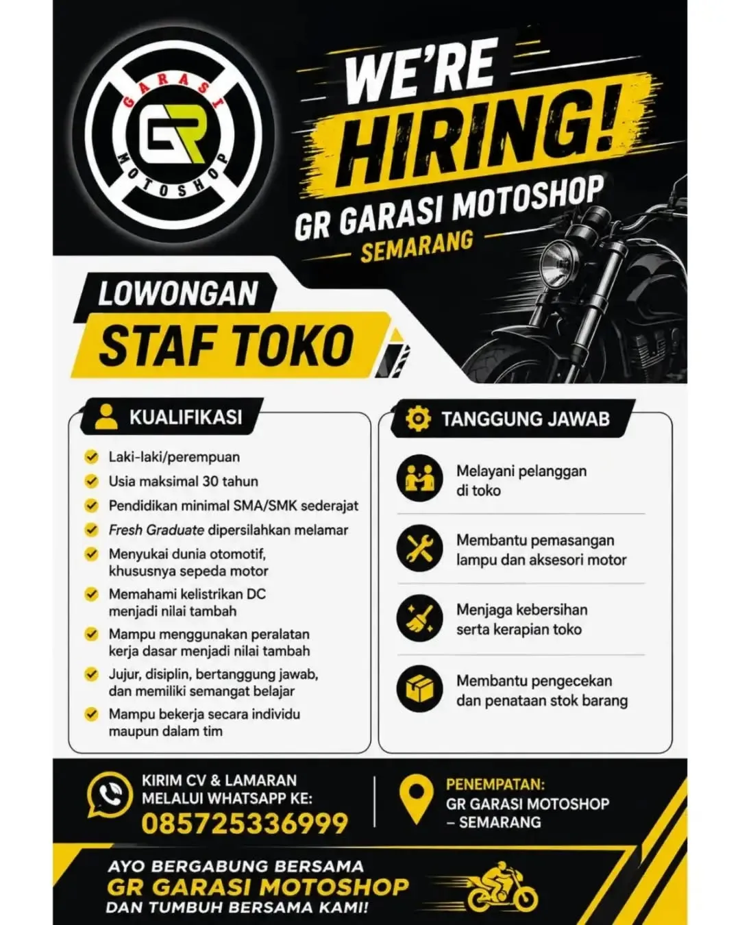 Logo GR Garasi Motoshop
