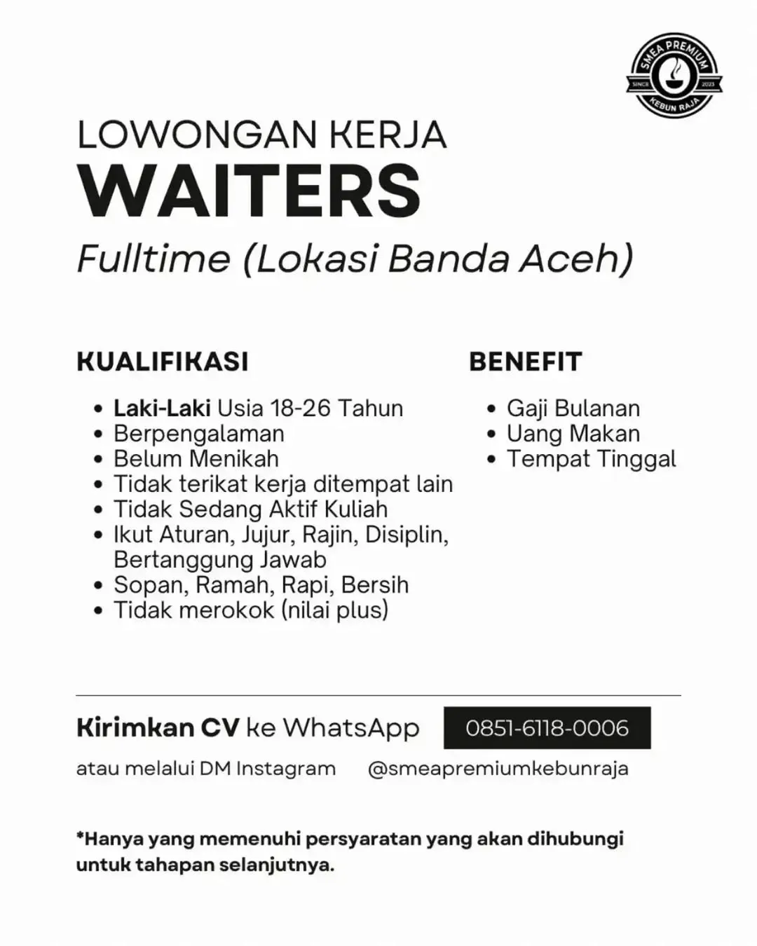 Logo SMEA Premium Kebun Raja