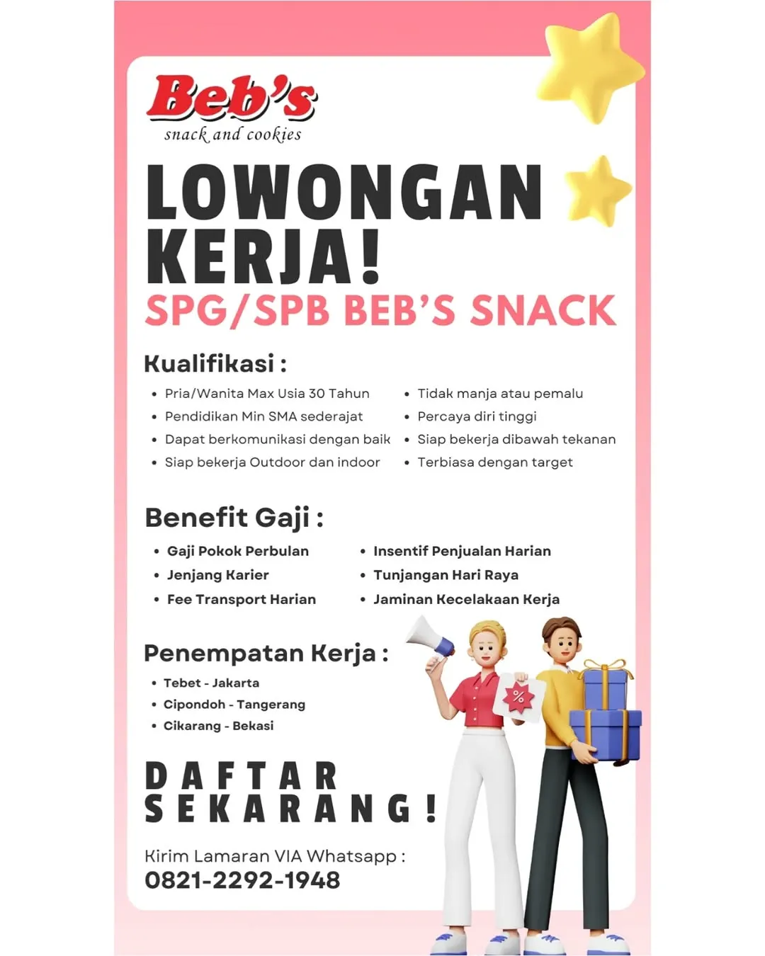 Logo Beb's snack and cookies