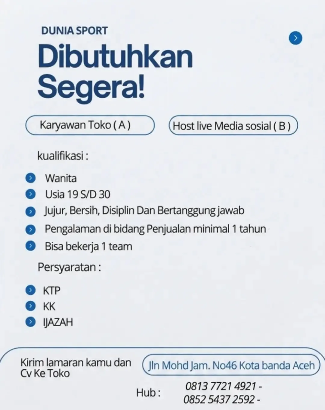 Logo DUNIA SPORT