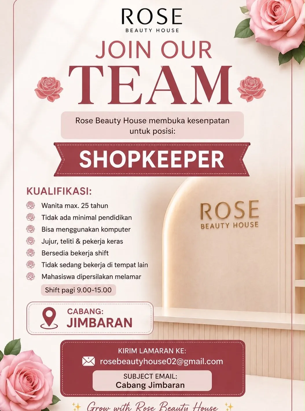 Logo Rose Beauty House