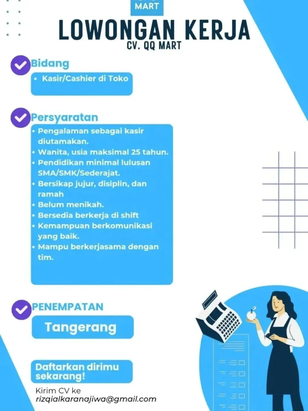 Logo CV. QQ MART