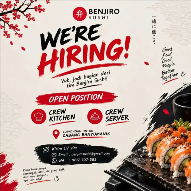 Logo Benjiro Sushi