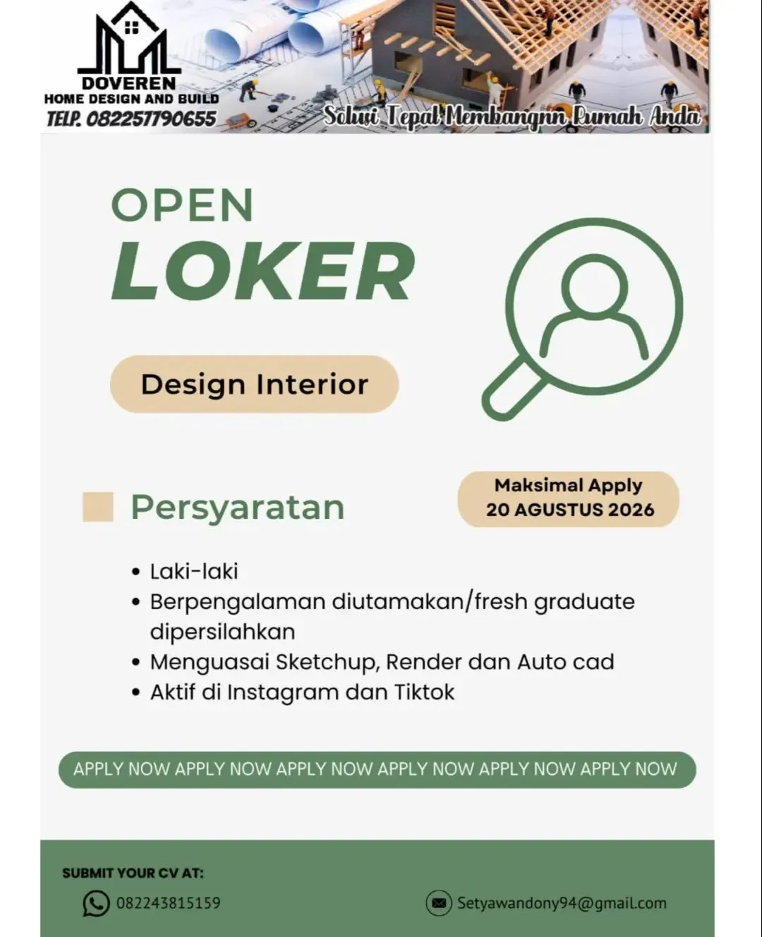Logo DOVEREN HOME DESIGN AND BUILD