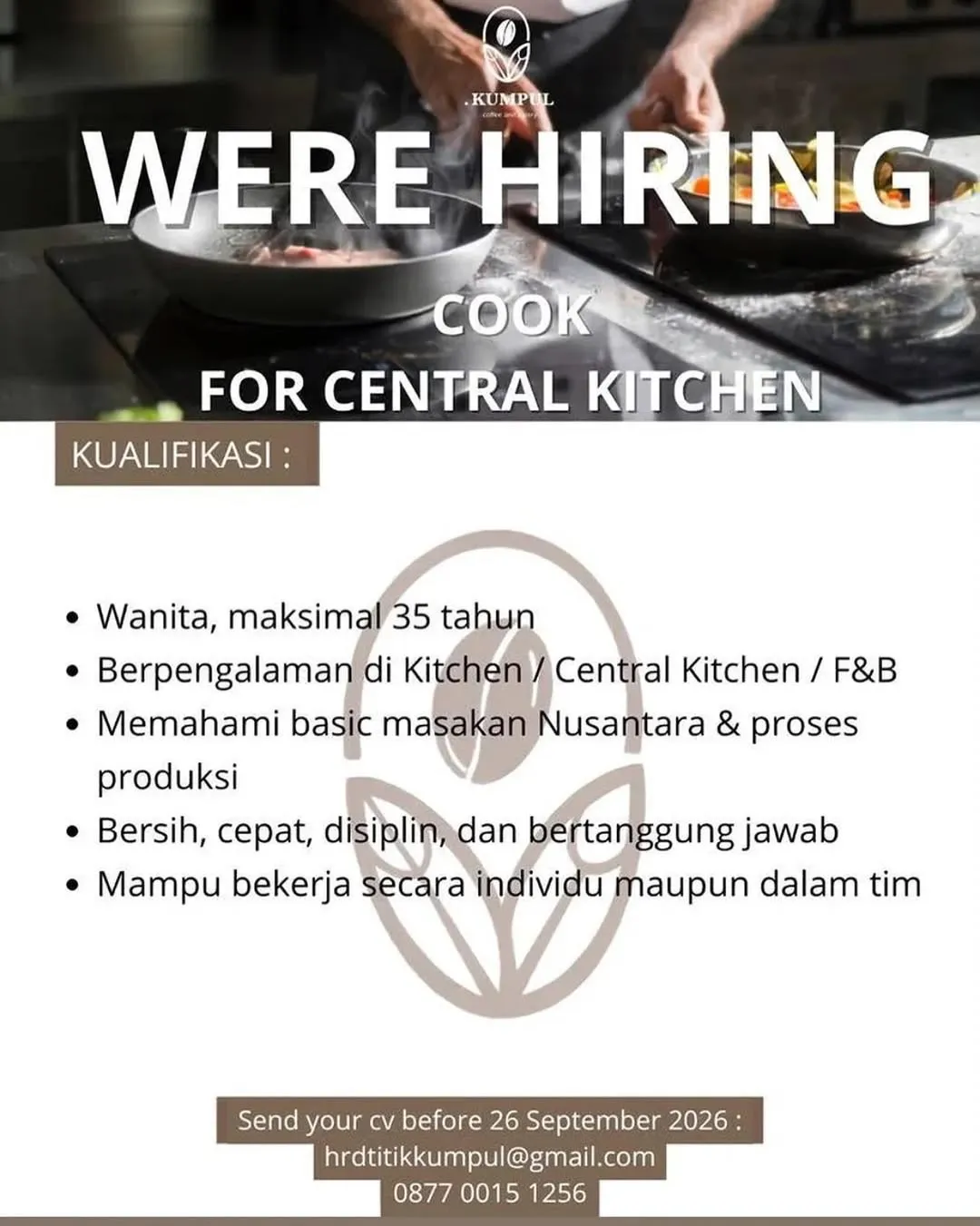 Logo .KUMPUL Coffee & Eatery