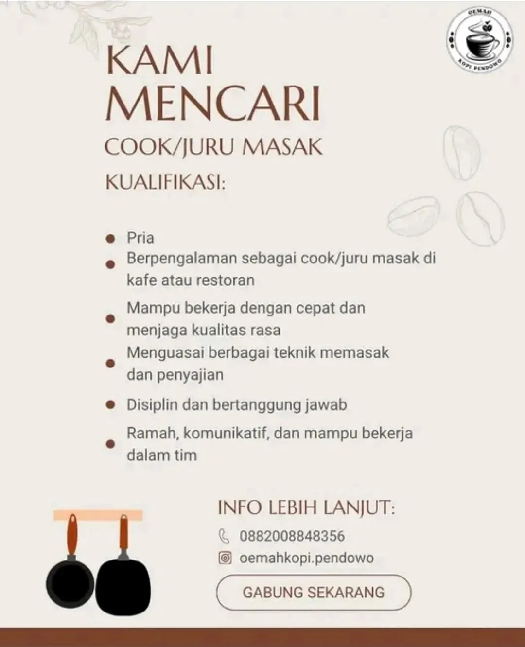 Logo Oemah Kopi Pendowo
