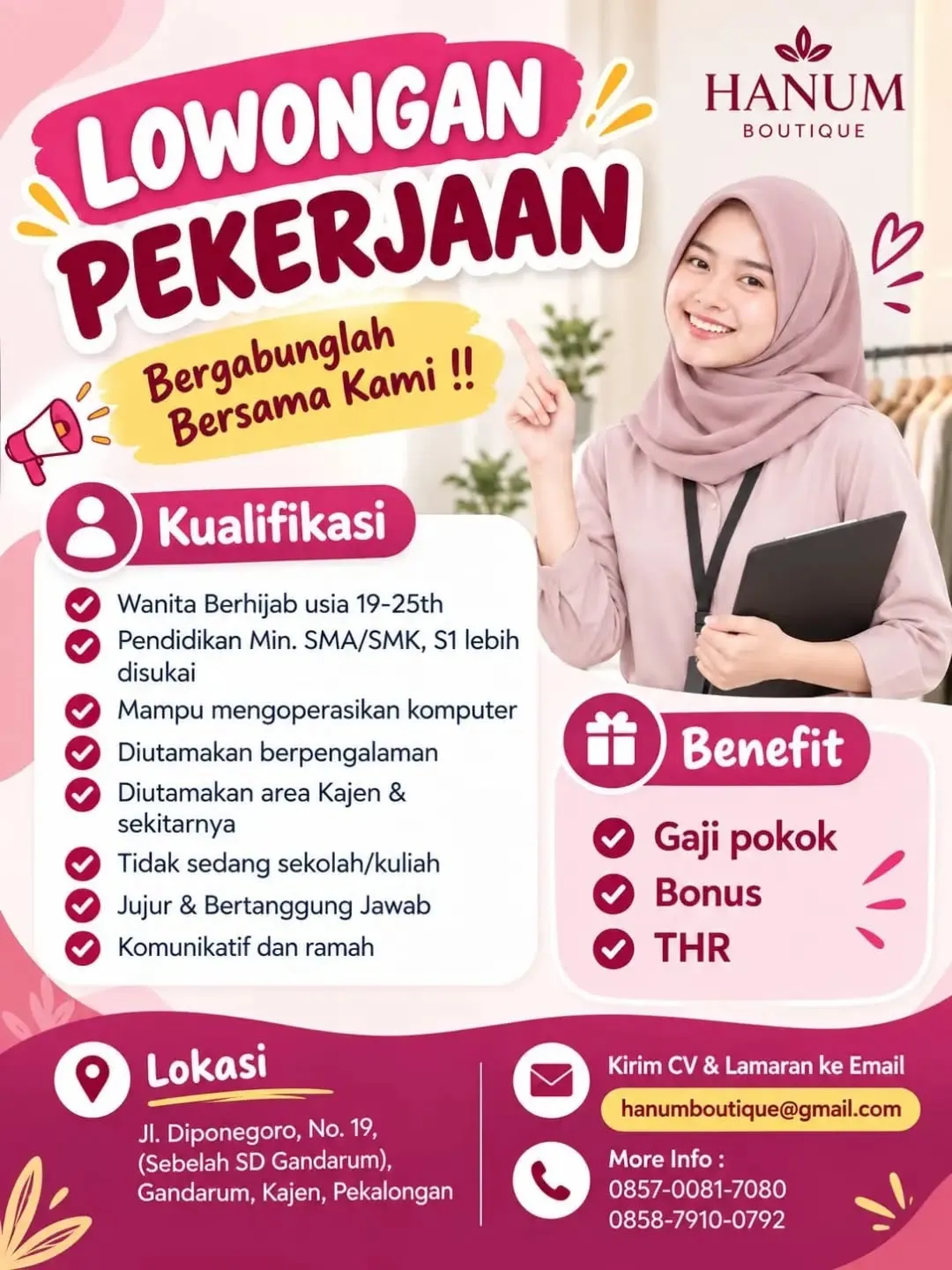 Logo Hanum Boutique