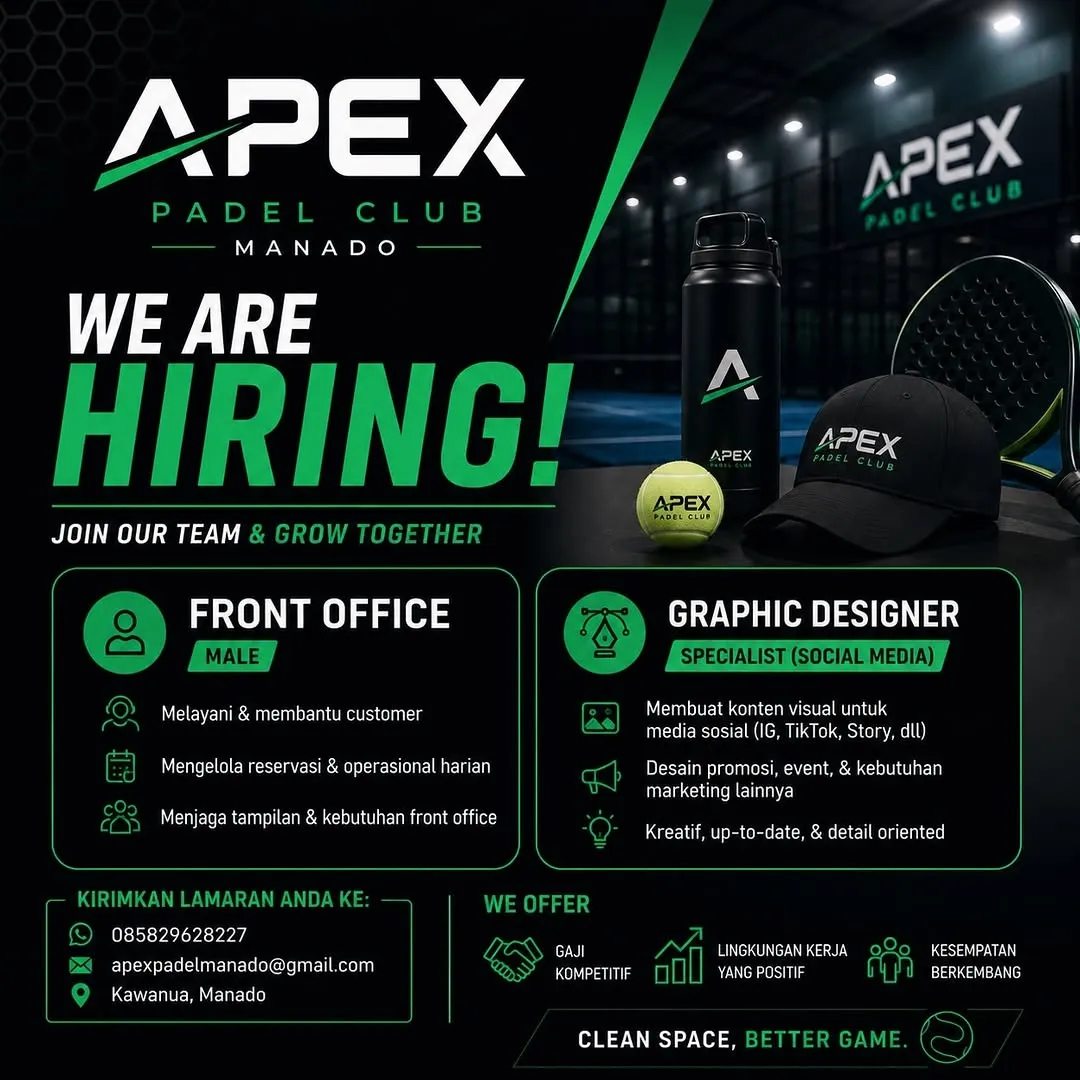 Logo APEX PADEL CLUB MANADO