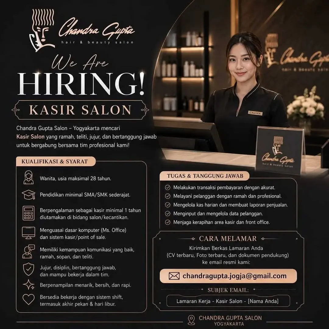 Logo Chandra Gupta Salon