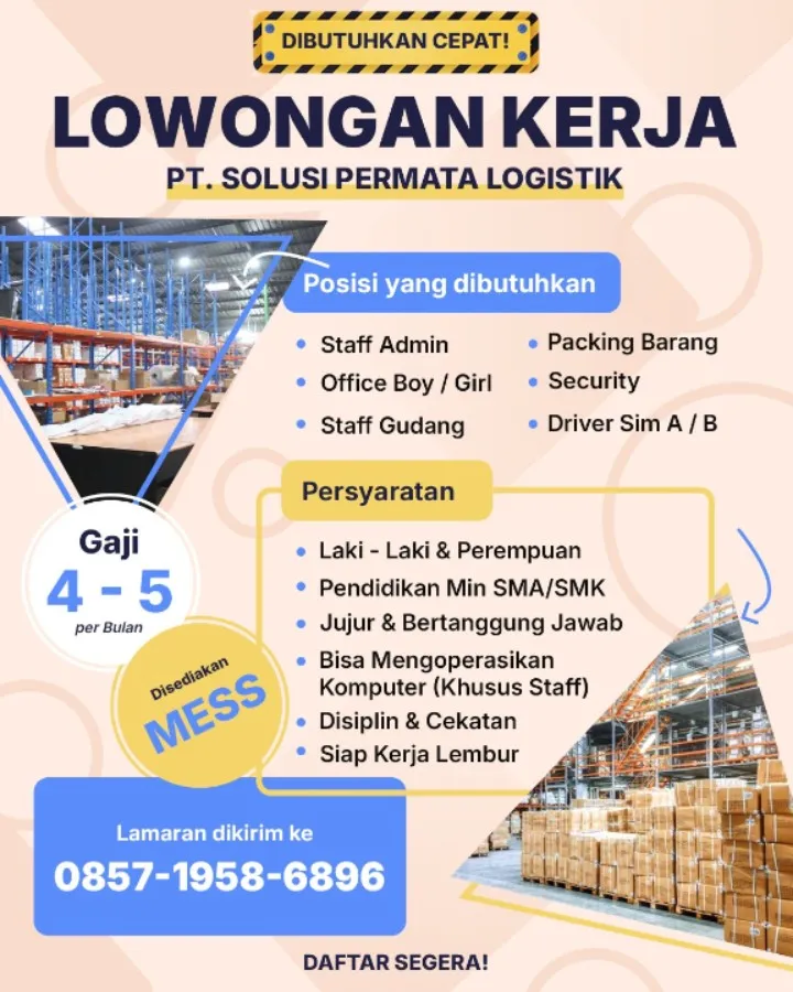 Logo PT. SOLUSI PERMATA LOGISTIK