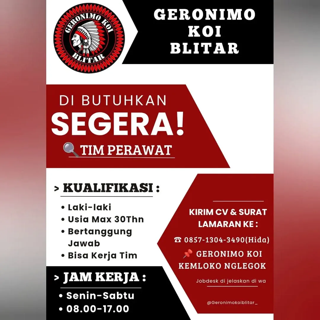 Logo Geronimo Koi Blitar