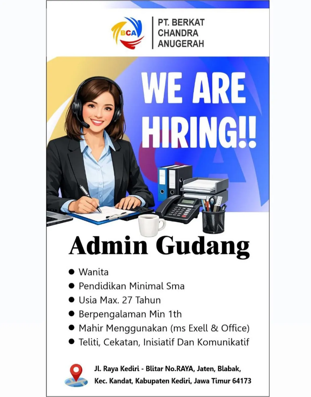Logo PT. BERKAT CHANDRA ANUGERAH