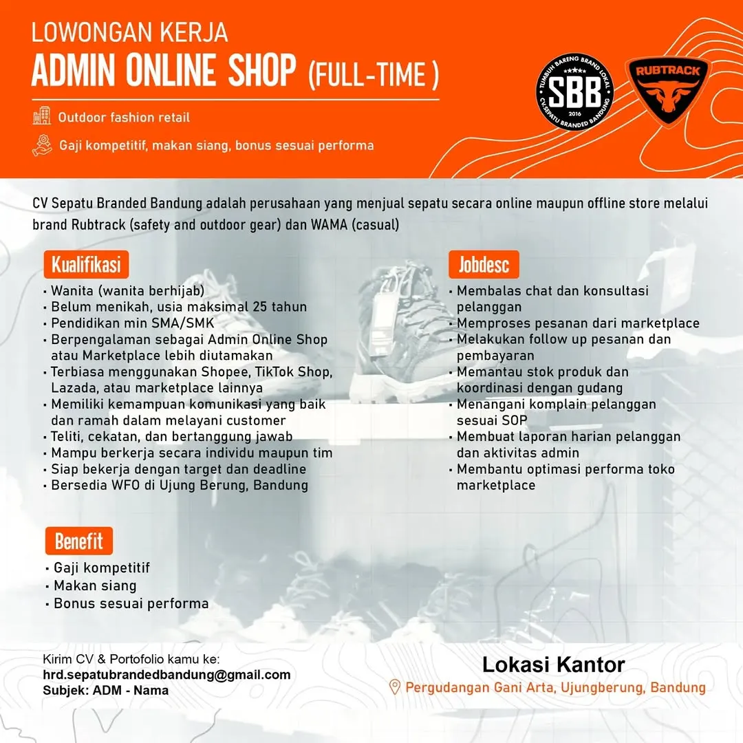 Logo CV Sepatu Branded Bandung