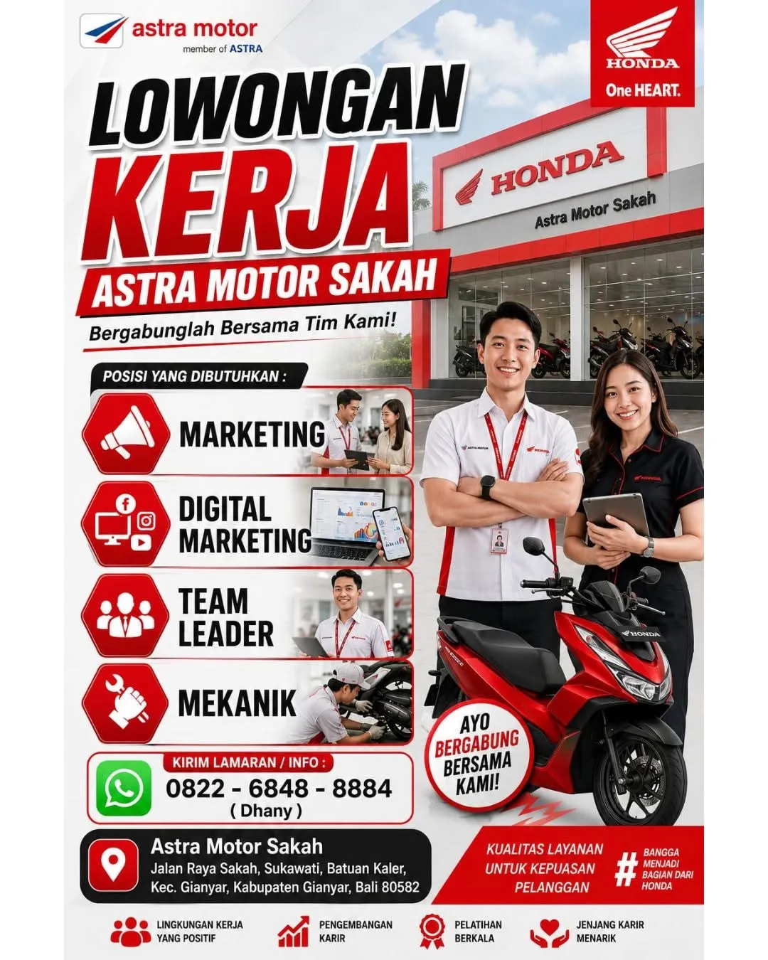 Logo Astra Motor Sakah