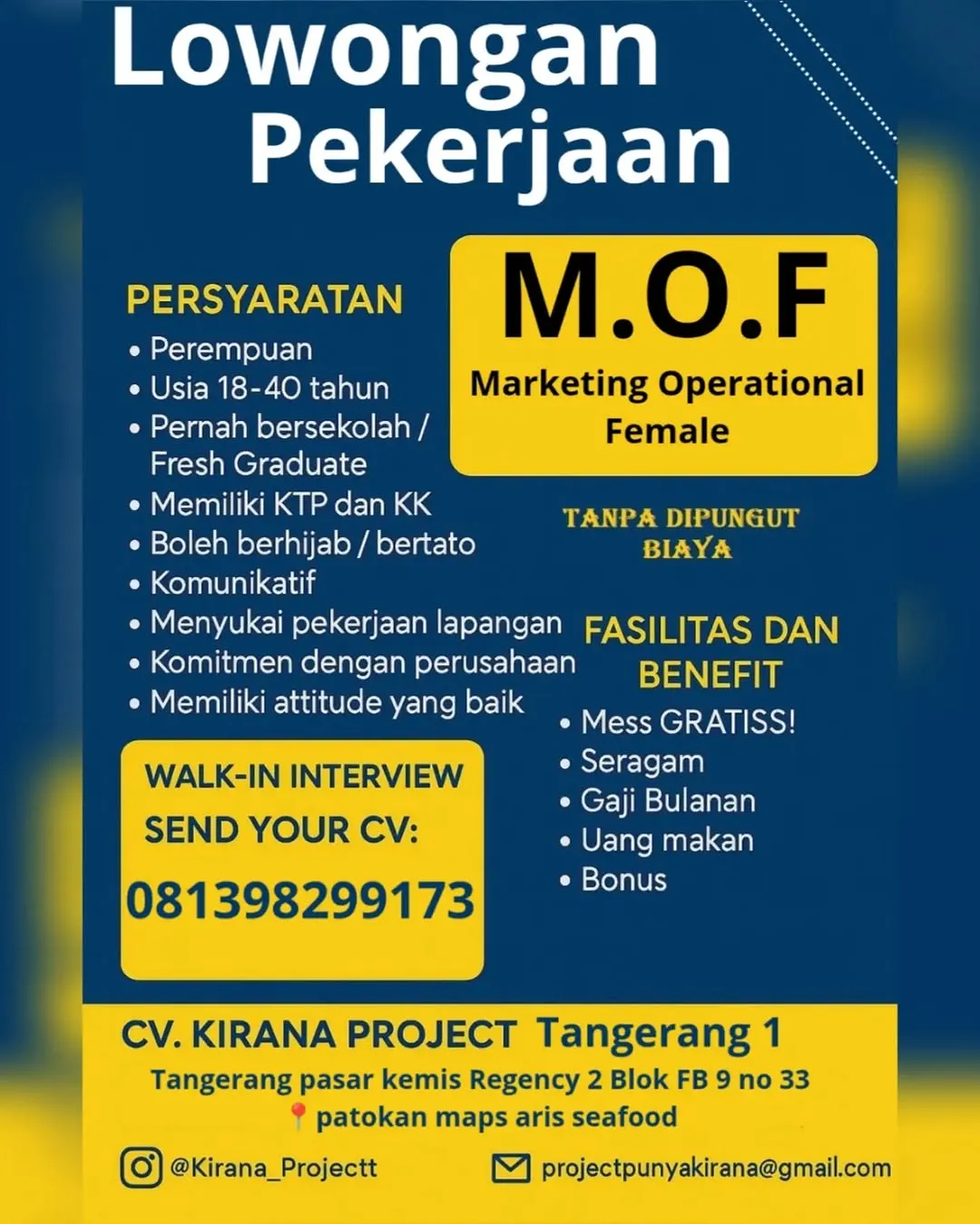 Logo CV. KIRANA PROJECT Tangerang 1