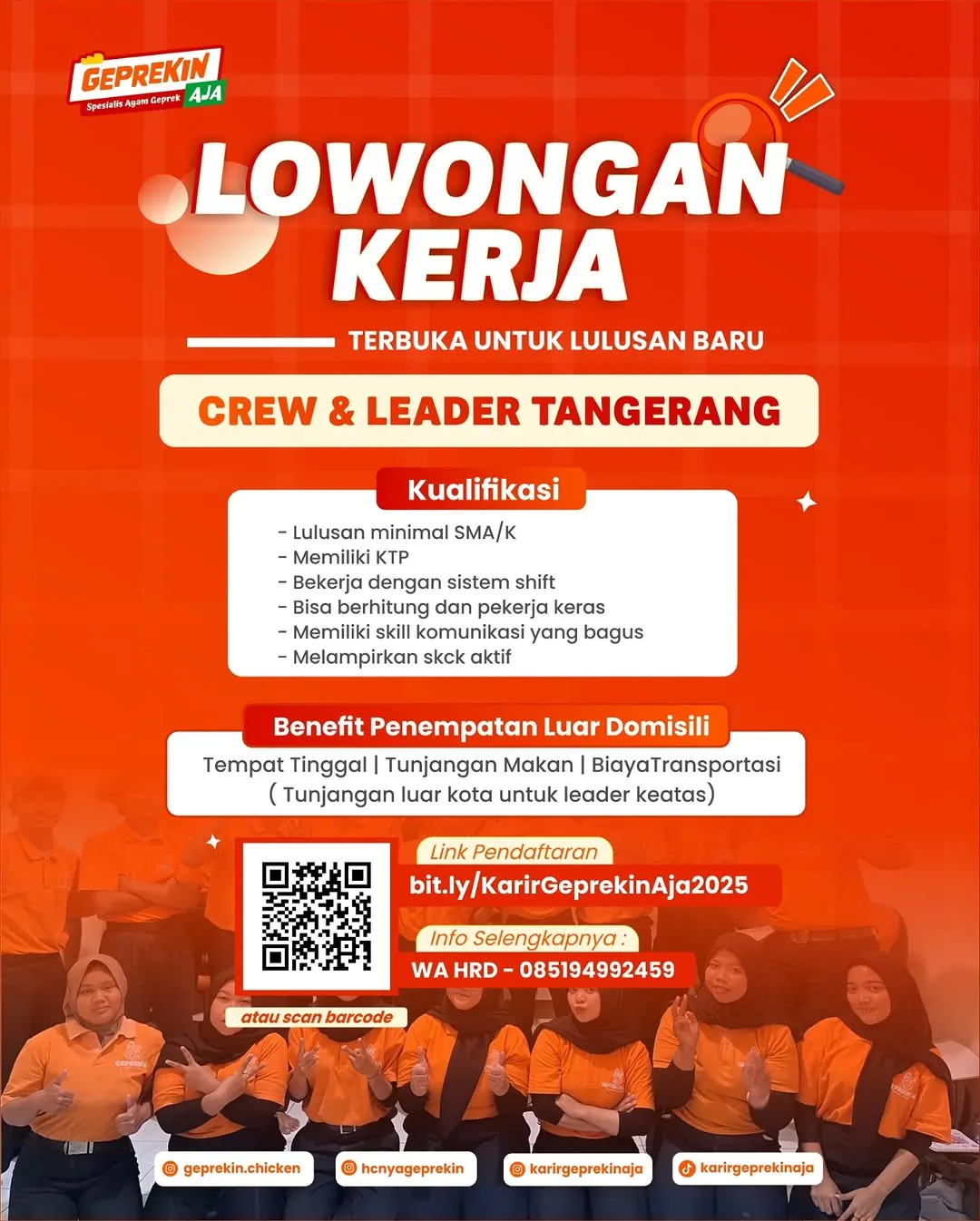 Logo Geprek Aja