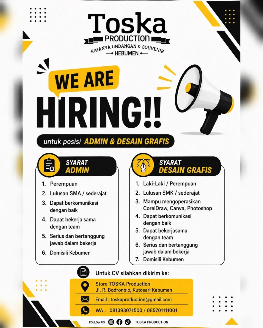 Logo Toska Production