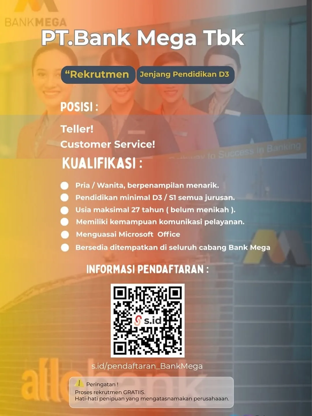 Logo PT.Bank Mega Tbk