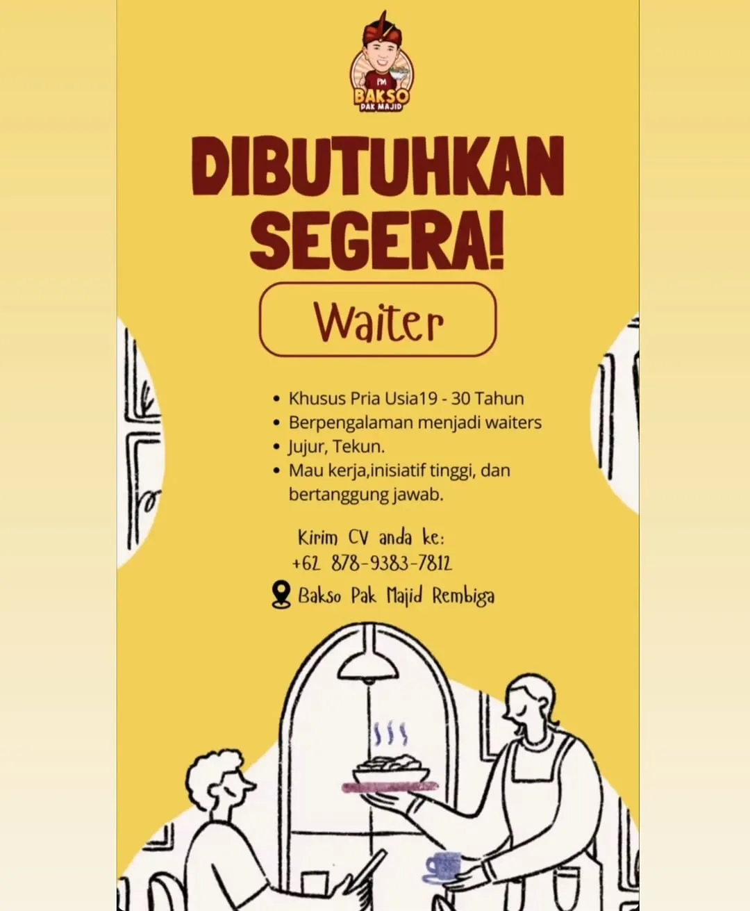 Logo Bakso Pak Majid