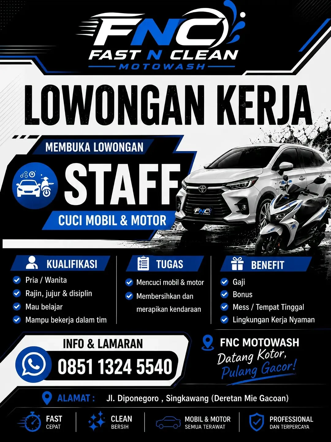 Logo FNC Motowash