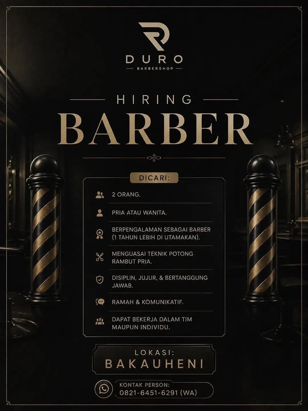 Logo DURO BARBERSHOP