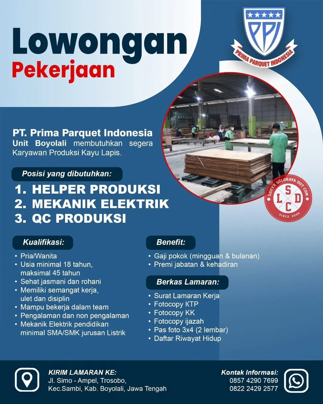 Logo PT. Prima Parquet Indonesia