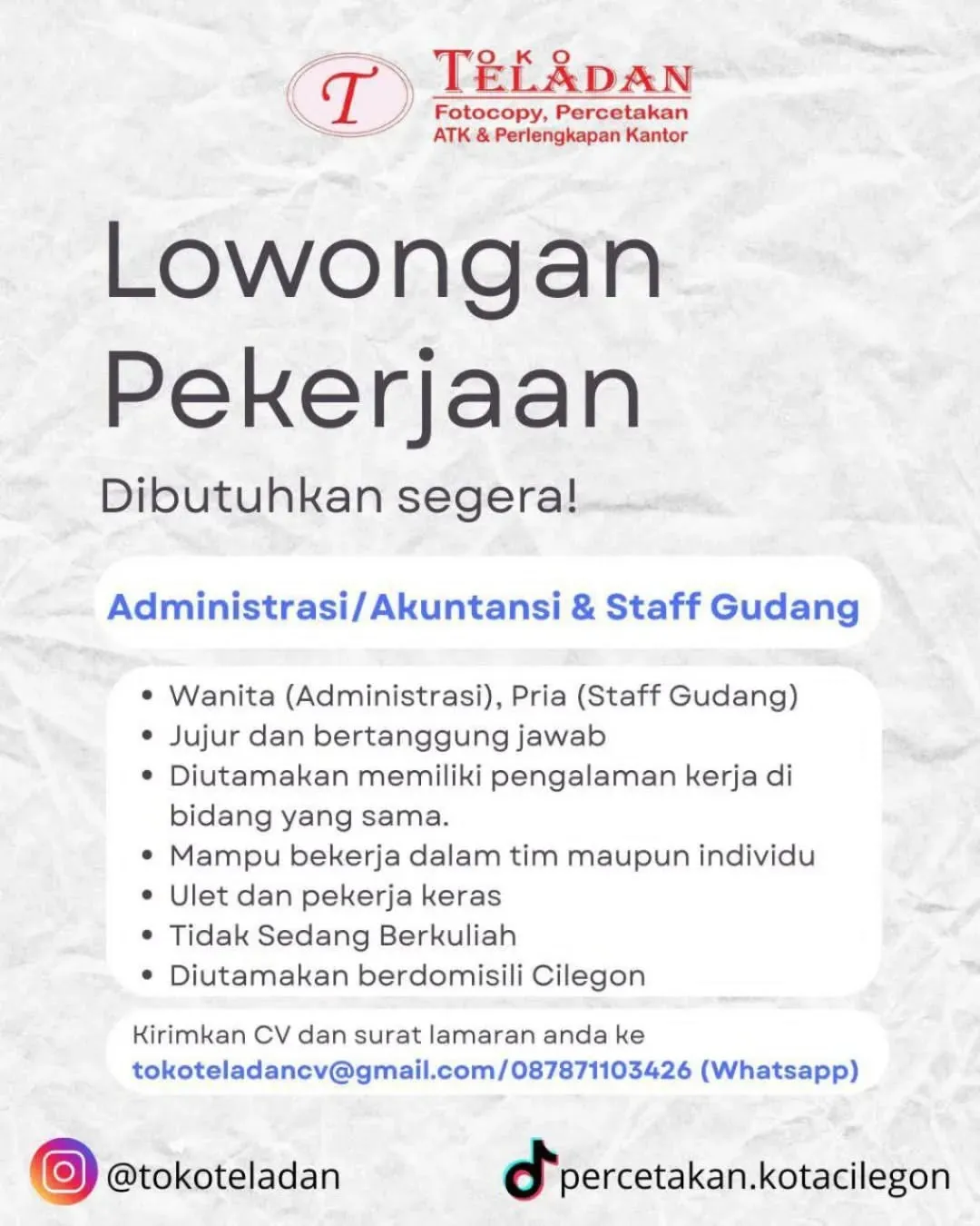 Logo Toko Teladan