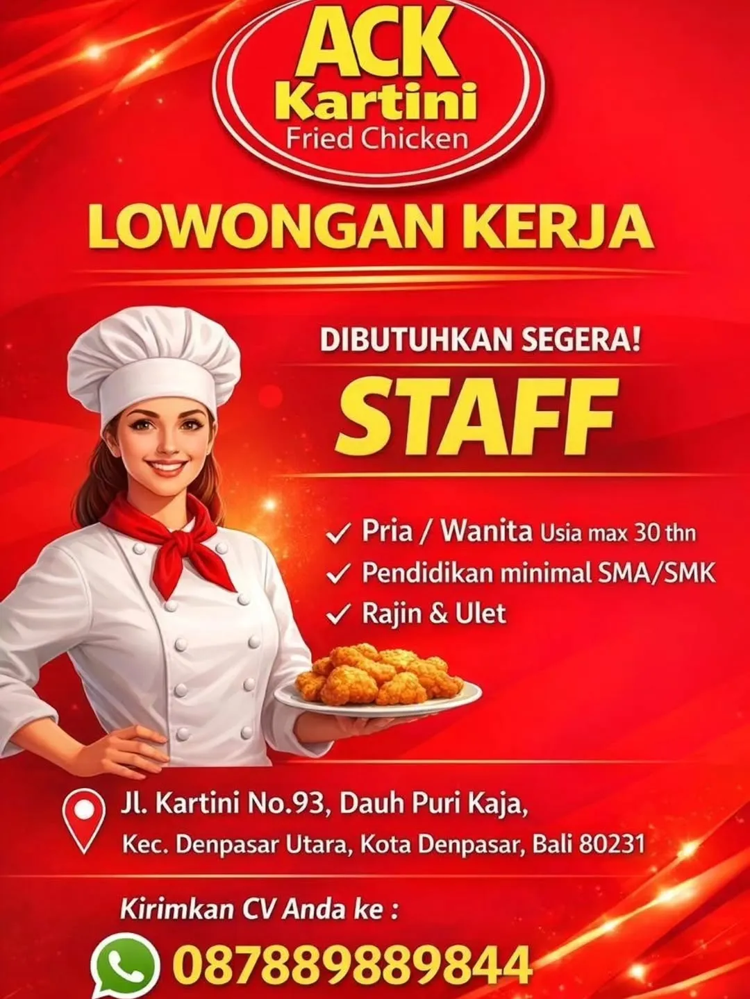 Logo ACK Kartini Fried Chicken