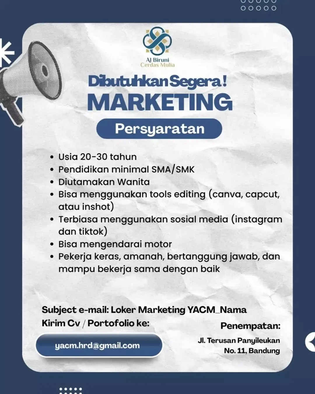 Logo Yayasan Al Biruni Cerdas Mulia