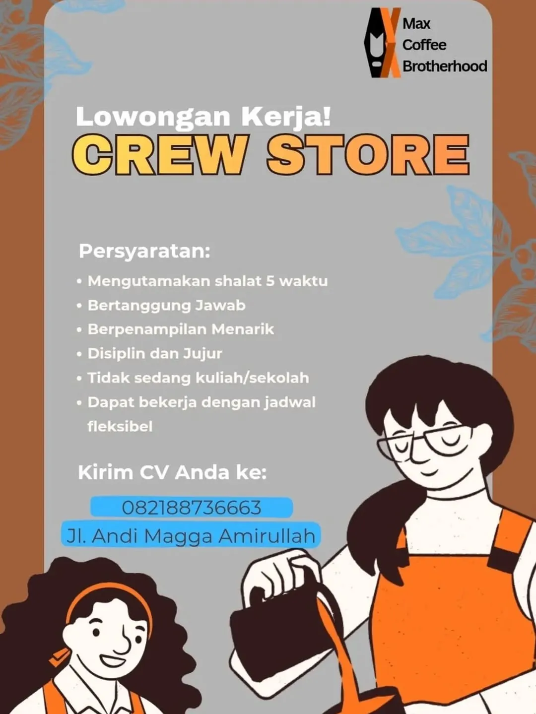 Logo Max Coffee Brotherhood