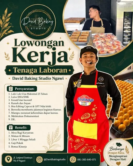 Logo David Baking Studio Ngawi