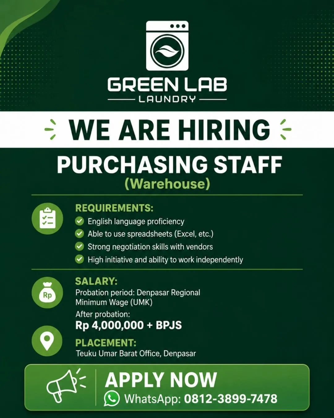 Logo Green Lab Laundry