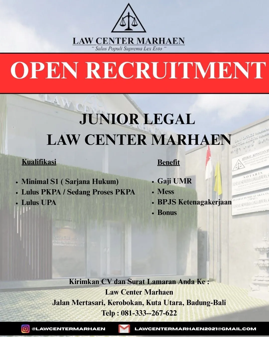 Logo Law Center Marhaen