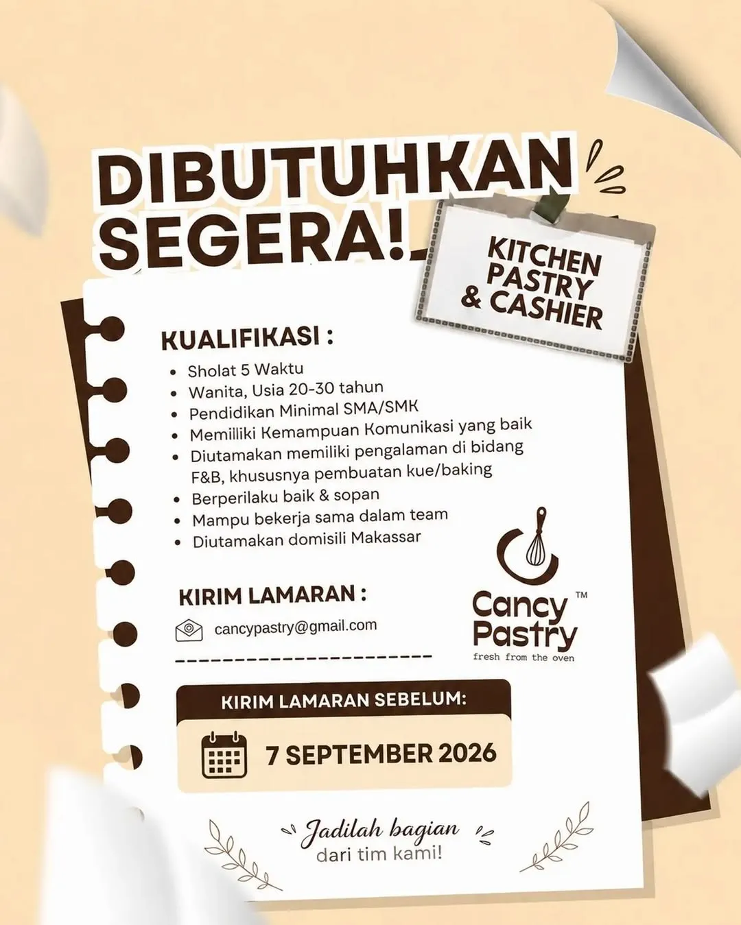 Logo Cancy Pastry