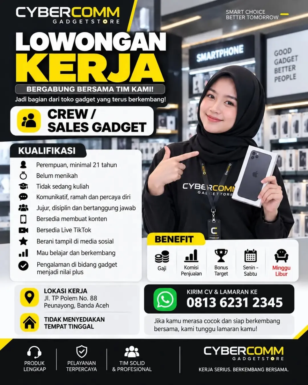 Logo Cybercomm Gadget Store