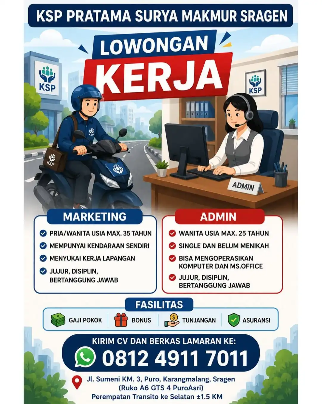 Logo KSP Pratama Surya Makmur Sragen