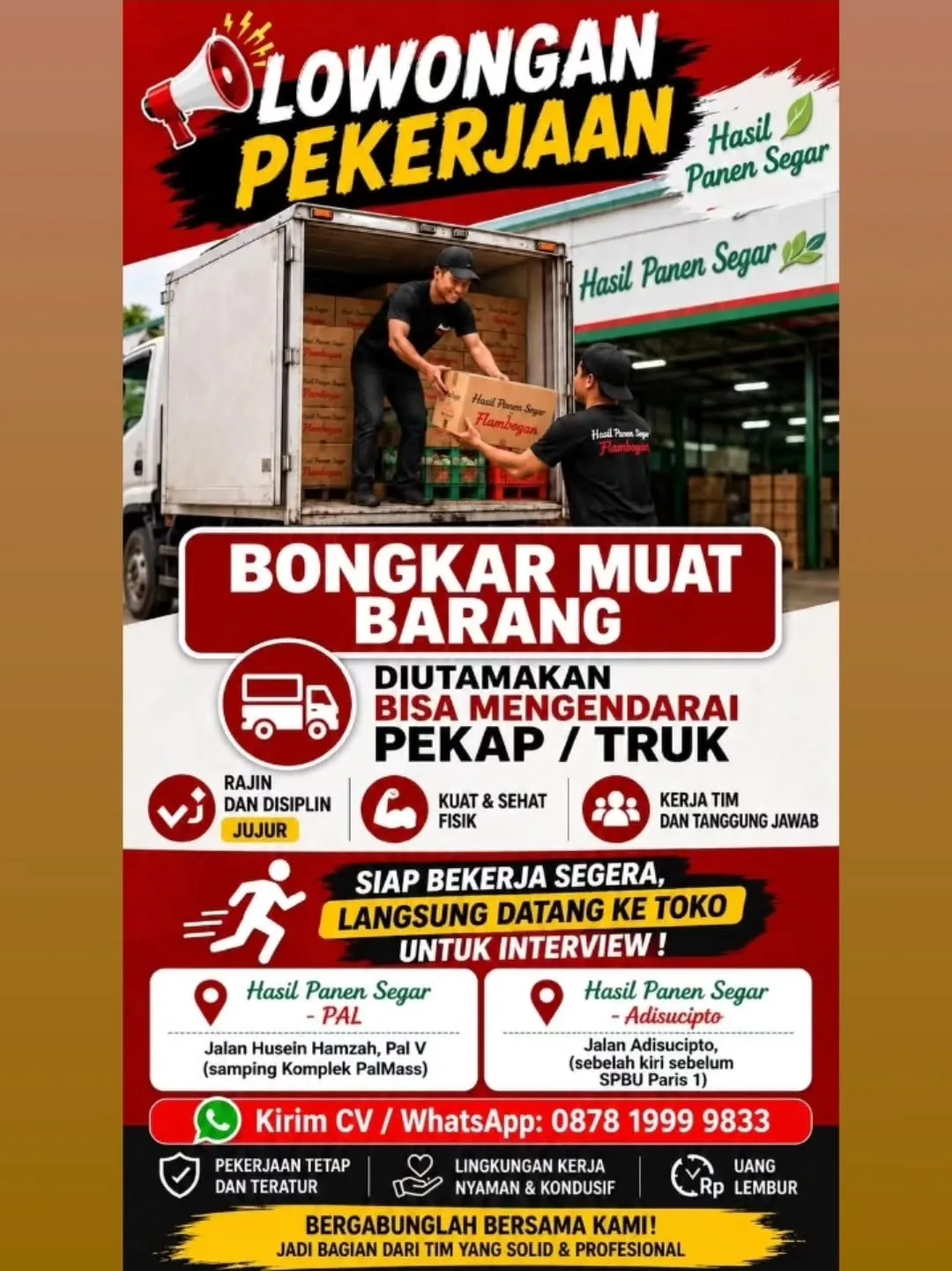 Logo Hasil Panen Segar